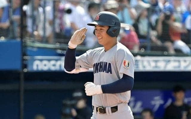 横浜・奥村頼人が2戦連続本塁打　「激戦の神奈川に育ててもらった」