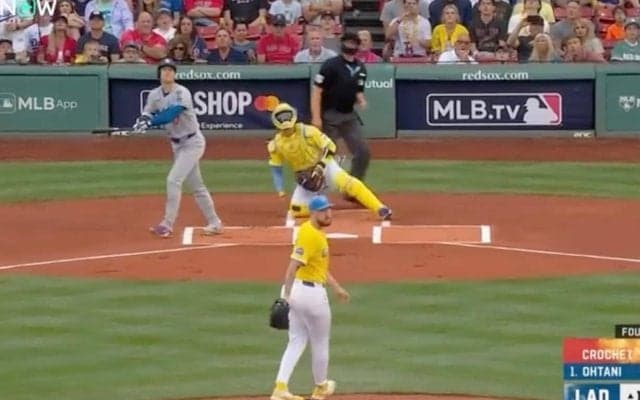 やってらんねえ！ 大谷翔平、特大弾で“まさかの光景”「どんな表情」 被弾した相手バッテリーのリアクションが話題に「ドン引きやん」