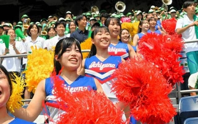 「市船soul」対「青のプライド」　スタンドも熱戦の千葉大会決勝