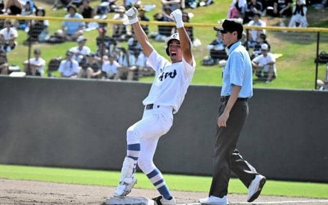 優勝導いた周到なサインプレー　豊橋中央・砂田主将の果敢な重盗