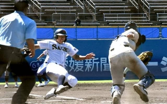 「甲子園狙えるチーム」、一瞬の油断に悔い　宇和島東・菊沢敬飛投手