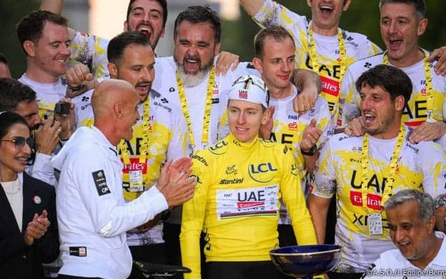 「明日キャリアを終えたって満足できる」タデイ・ポガチャルの充実した3週間とこの先も続くヴィンゲゴーとのライバル関係｜ツール・ド・フランス2025