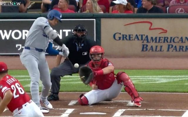 ボールが消えた…大谷翔平の“幻の弾丸ライナー”に「速すぎるｗ」「打球音やば」カメラも追いきれない脅威の打球