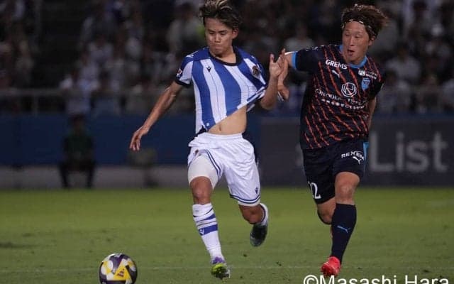 去就も話題の久保建英が｢キレ｣のあるプレーを披露、スルーパスで｢2点目｣を演出、訪れた｢2度｣の決定機に