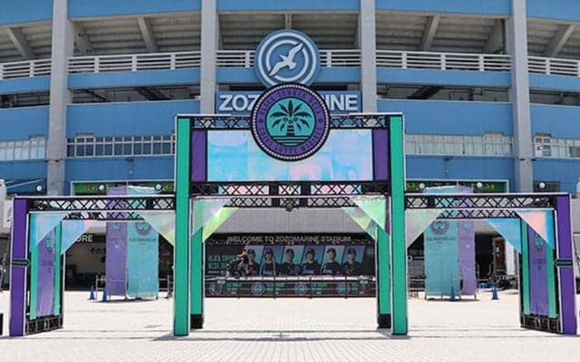 ロッテの試合会場が大変身　花火、グルメ、音楽も…「BLACK SUMMER WEEK」開催中