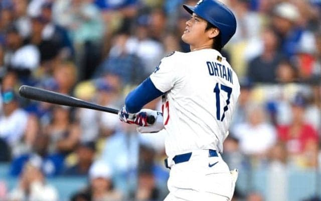 26/33の1位票獲得…MVP模擬投票で大谷翔平が断トツ1位を堅持 MLB公式サイトも「ボンズ以来の快挙に近づいている」と期待