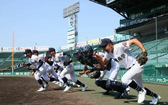「わくわくと楽しみ」甲子園練習はじまる 　第107回全国高校野球