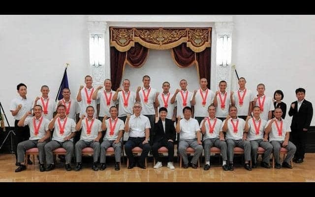 健大高崎、知事らに群馬大会優勝を報告　甲子園で「日本一に」と抱負