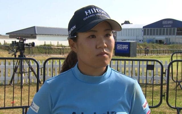 畑岡奈紗「いい成績を残せるように頑張りたい」　全英で悲願のメジャー初Vなるか