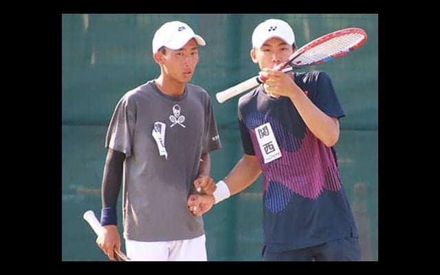  インハイ男子複 4強出揃う 