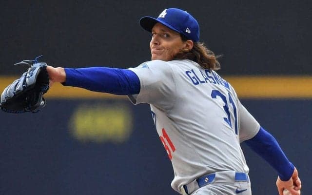 グラスノーに敵チームが“粋な計らい”　突然流れた映像…ド軍ファン感激「垣根を超えた」