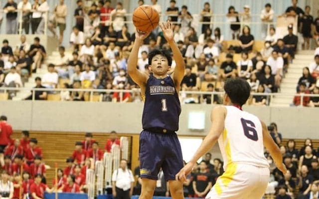 北陸学院・小野蓮太…主将として、シューターとして更なる高みへ