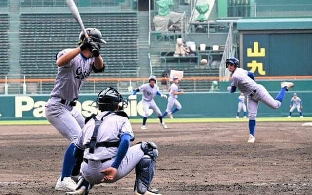 石川代表の小松大谷が甲子園練習　5日の開幕試合へ「照準合わせる」