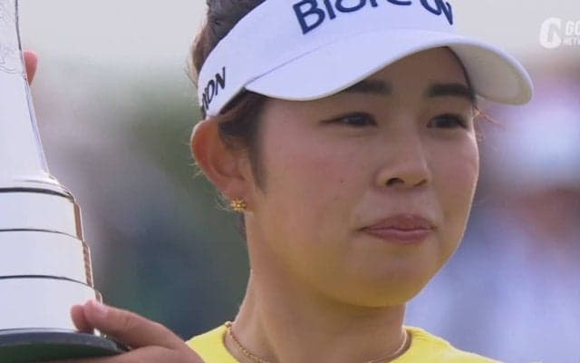 【動画】山下美夢有、全英制覇で日本勢6人目のメジャー王者に！　13番はピンチになるも見事なパーセーブ