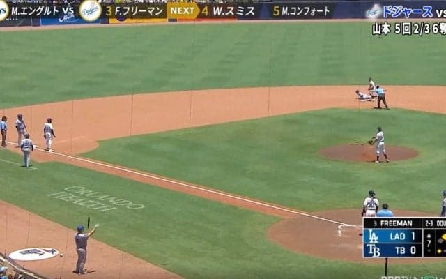 もうワケわからん！大谷翔平の足で“イライラ”「そりゃキレる」相手バッテリーが大混乱… ダブルスチールを仕掛ける「キャッチャー諦めてる」