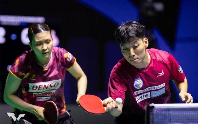 初コンビのカットペア 英田理志・橋本帆乃香が予選から勝ちあがり海外ツアー初優勝！【卓球 WTTフォズ・ド・イグアス】