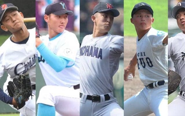 「高校2年生投手BIG5」が夏の甲子園に集結！実力派3年生投手を凌駕!?