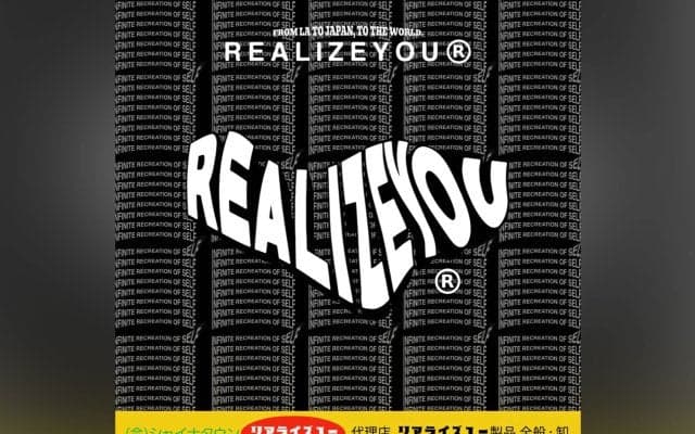 【REALIZEYOUⓇ】アメリカ・LA発のファッションブランドが、満を持して日本初上陸