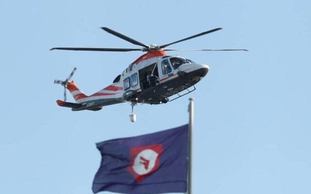 夏の甲子園、始球式でハプニング　ヘリからボール落下せず…“やり直し”で成功、拍手喝采