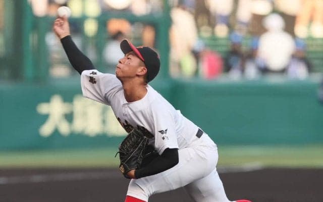 開幕戦は創成館が逆転勝ち！阪神強打者と同姓同名の森下翔太が1失点完投、田西を4打数無安打【25年夏甲子園】