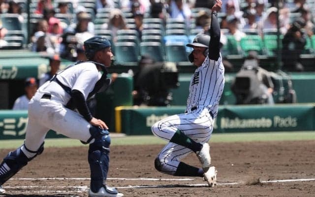 開星が延長タイブレーク制して14年ぶり夏の甲子園1勝！甲子園史上初の継続試合突入寸前でサヨナラ勝ち！【25年夏甲子園】
