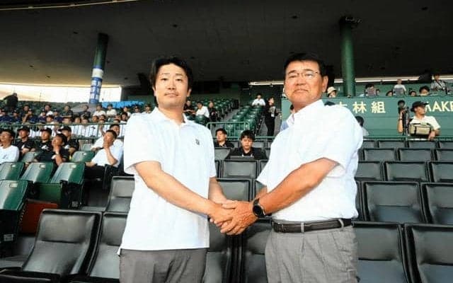 天理が初戦へ　徳島・鳴門と監督同士で互いの印象や理想の展開を語る