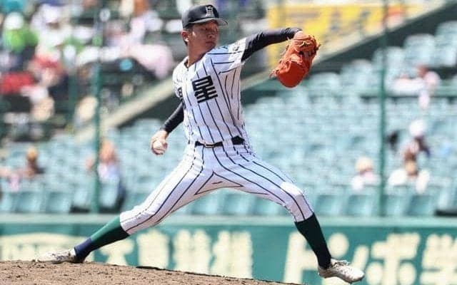 「自滅しない投球」　サヨナラ勝ちを呼び込む開星の持田聖純選手