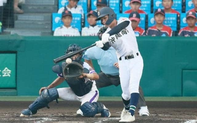 「来たぞ」と相手エースを歓迎　沖縄尚学がワンチャンスをものにする