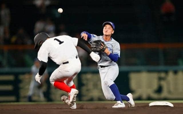初めての聖地で緊張「絶対に来年ここに戻る」小松大谷の松井蒼輔選手