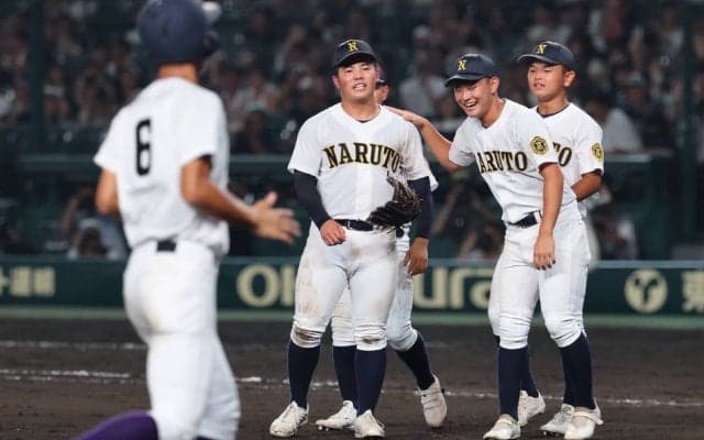 鳴門・橋本が157球完投勝利！打っては大会2号の2ランでチームの逆転勝ちを演出【25年夏甲子園】