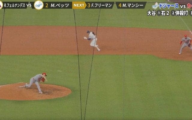 メチャクチャ怒られる… 大谷翔平の足で“まさかの光景”「何考えてんだ？」相手バッテリーが怠慢プレー→隙を突いた“爆速盗塁”