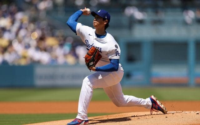 大谷翔平、今季最長4イニングを投げきり8奪三振1失点で降板…不運なヒットから失点許すも自ら10試合ぶり“自援護弾”→最後は四者連続三振で締めくくる