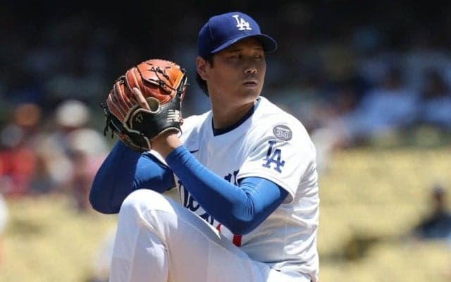 大谷翔平がいきなり「いやエグいわ」　打者呆然の1球…ファン同情「こりゃ打てん」