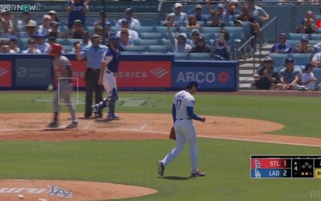 大谷翔平、自ら逆転弾→次のイニングで奪三振ショーで“静かなガッツポーズ”が思わず飛び出す…圧巻投球にファンも興奮「ほんとすげぇなぁ…」