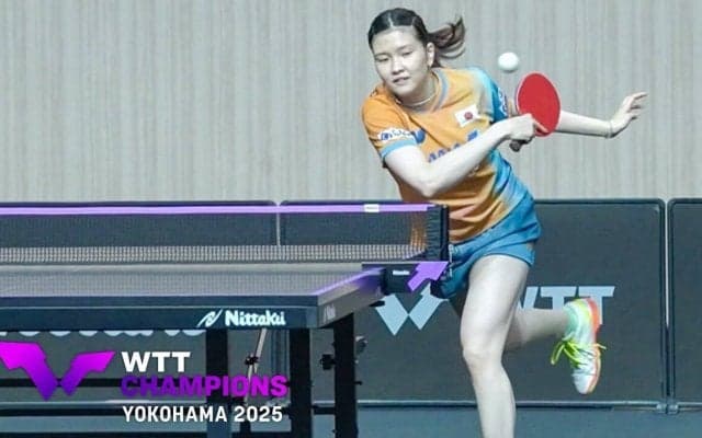 【キレキレ】橋本帆乃香 明日の初戦に向け午前練で調整！｜WTTチャンピオンズ横浜2025