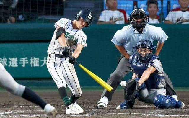 足に自信、チーム救ったヘッドスライディング　津田学園・正木右翼手