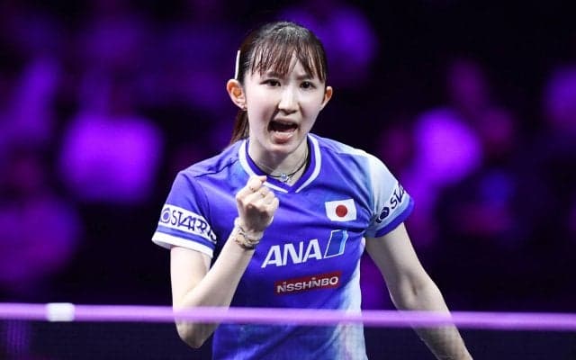 早田ひな 欧州4強のスペイン選手を撃破！日本女子勢の初戦を飾る【卓球 WTT横浜】