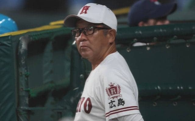 逆転勝利の広陵・中井監督「学校から発表された通り。我々は粛々とやるしかありません」