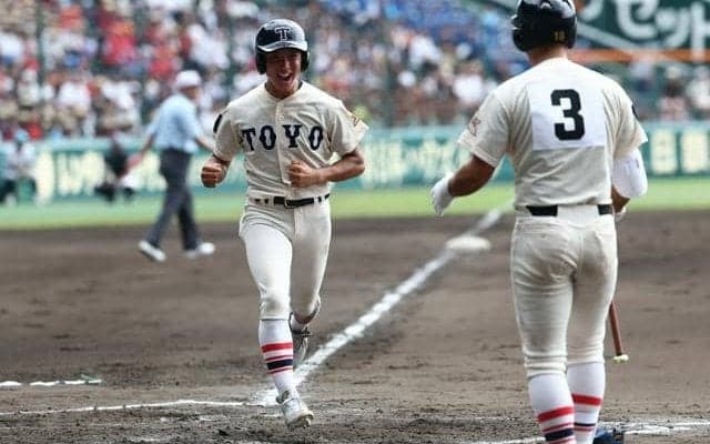 東洋大姫路、3、4番の連打で勝ち越し　済美は中軸に安打出ず