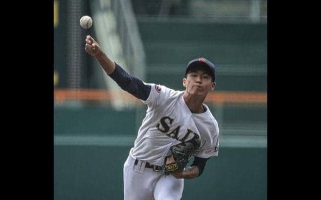 済美のエース梅原は2番手で登板　「勇気付けられる投球したかった」