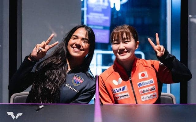 【サイン会】超楽しそう！大藤沙月＆A.ディアスがファンと交流｜WTTチャンピオンズ横浜2025 