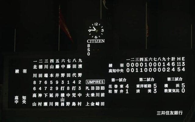 甲子園、異例の“続行”を大会本部説明「規則は原則」　両校の了承得るも…最遅終了を反省