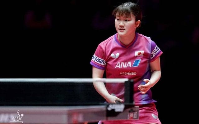 快勝の大藤沙月、日本初開催の大舞台は「一番楽しい大会」　上位進出期待も「一戦ずつ頑張りたい」【WTTチャンピオンズ横浜】
