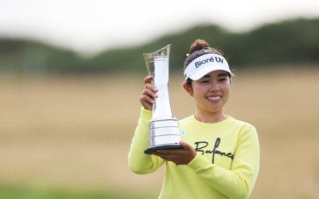 【女子ゴルフ】山下美夢有の全英女子制覇を村口史子プロが分析　難コースを攻略したふたつのポイント