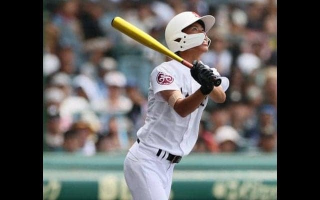 序盤に2安打、チームに勢い　済美・鎰谷選手「試合ができて幸せ」