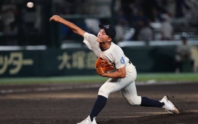 高知中央の151キロ右腕、血豆の影響で無念の3回降板…世代最速右腕を目指したい【25年夏甲子園】