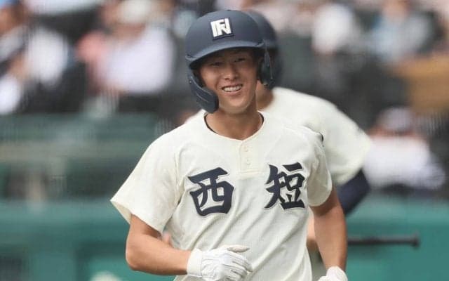 先輩・日本ハム新庄監督に憧れる西日本短大付・1番の奥が値千金の同点犠飛、3回に故意四球で歩かされるほどの存在感」【25年夏甲子園】