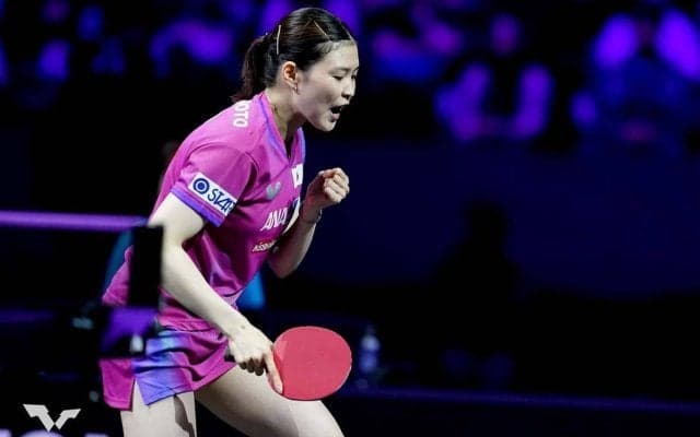 橋本帆乃香、世界女王・孫穎莎から第1G奪取も逆転負け　カットマンが最高峰の舞台で躍動「トップの選手と試合ができて良かった」【WTTチャンピオンズ横浜】