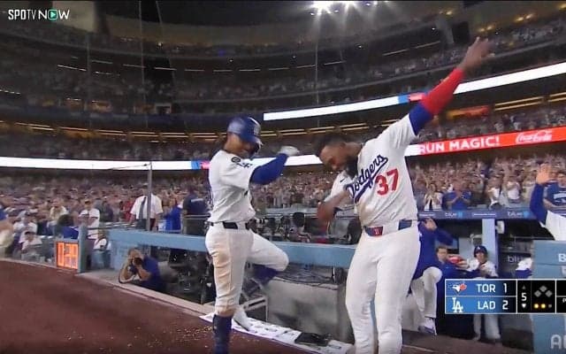 ベッツが決めた！逆転弾に米記者「ボディランゲージが違う。目つきが違う」 歓喜の瞬間…MVP男が見せた“本来の姿”