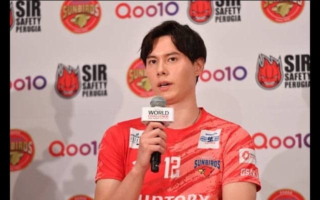 【男子バレーボール】髙橋藍が語る欧州王者ペルージャ戦への抱負「どこまで戦えるのか、楽しみ」